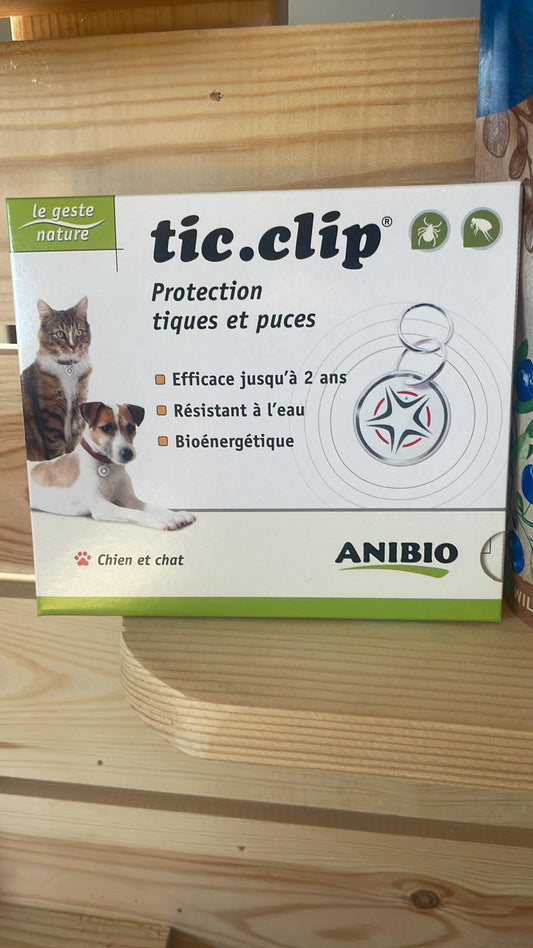Tic Clip : protection tiques et puces